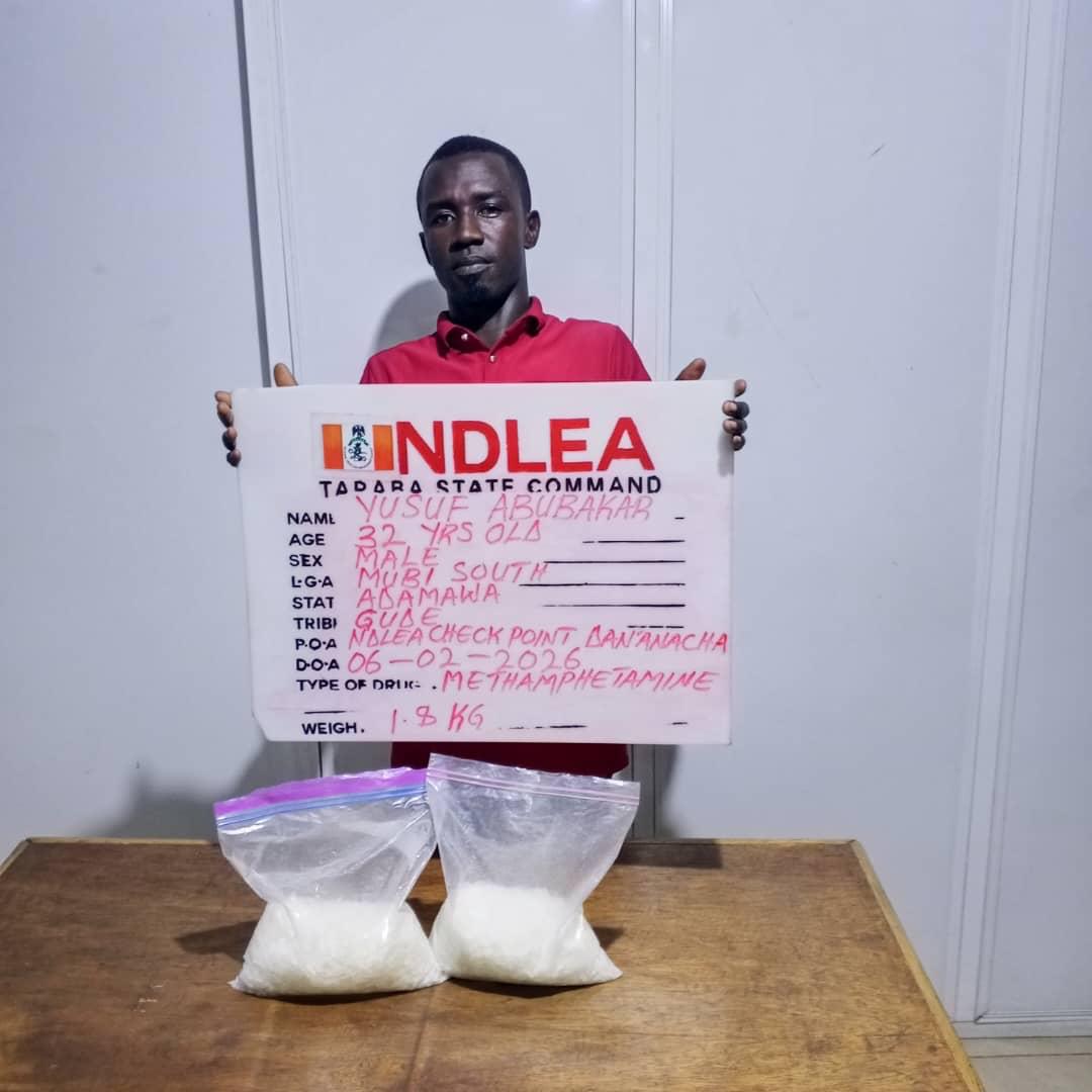 China-bound auto parts dealer arrested at Kano airport for ingesting 95 wraps of cocaine as NDLEA intercepts meth consignments in yogurt packs, Mp3 speakers